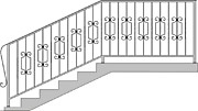 Кованые лестницы в частном доме