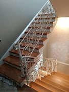 кованые перила для лестницы недорого